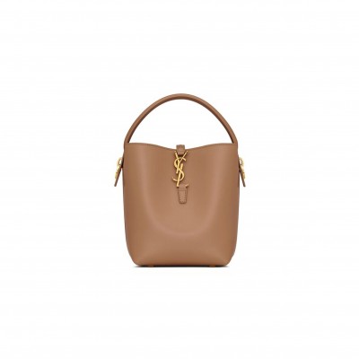 YSL LE 37 SMALL IN SHINY LEATHER 7490362R20W2536 (17*20*13cm)